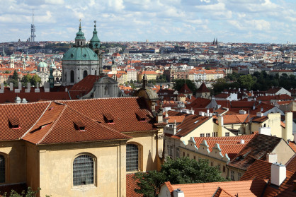 Prague from above
